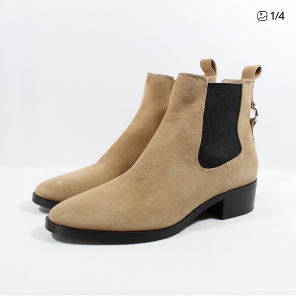 Treasure & Bond Shoes - Treasure&Bond Kensley Water Resistant Chelsea Tan Boot 8.5M